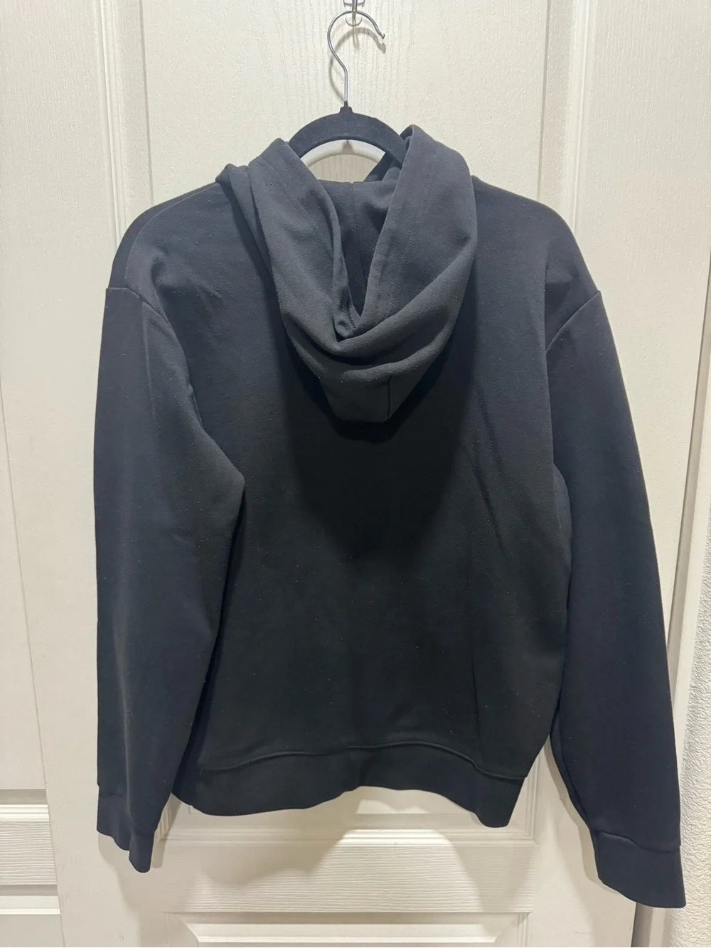 Polo Ralph Lauren Black Fleece Pullover Hoodie Pony Logo Size M